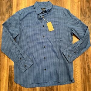 Men’s medium APC Rude Madame Paris button up dress shirt - BNWT